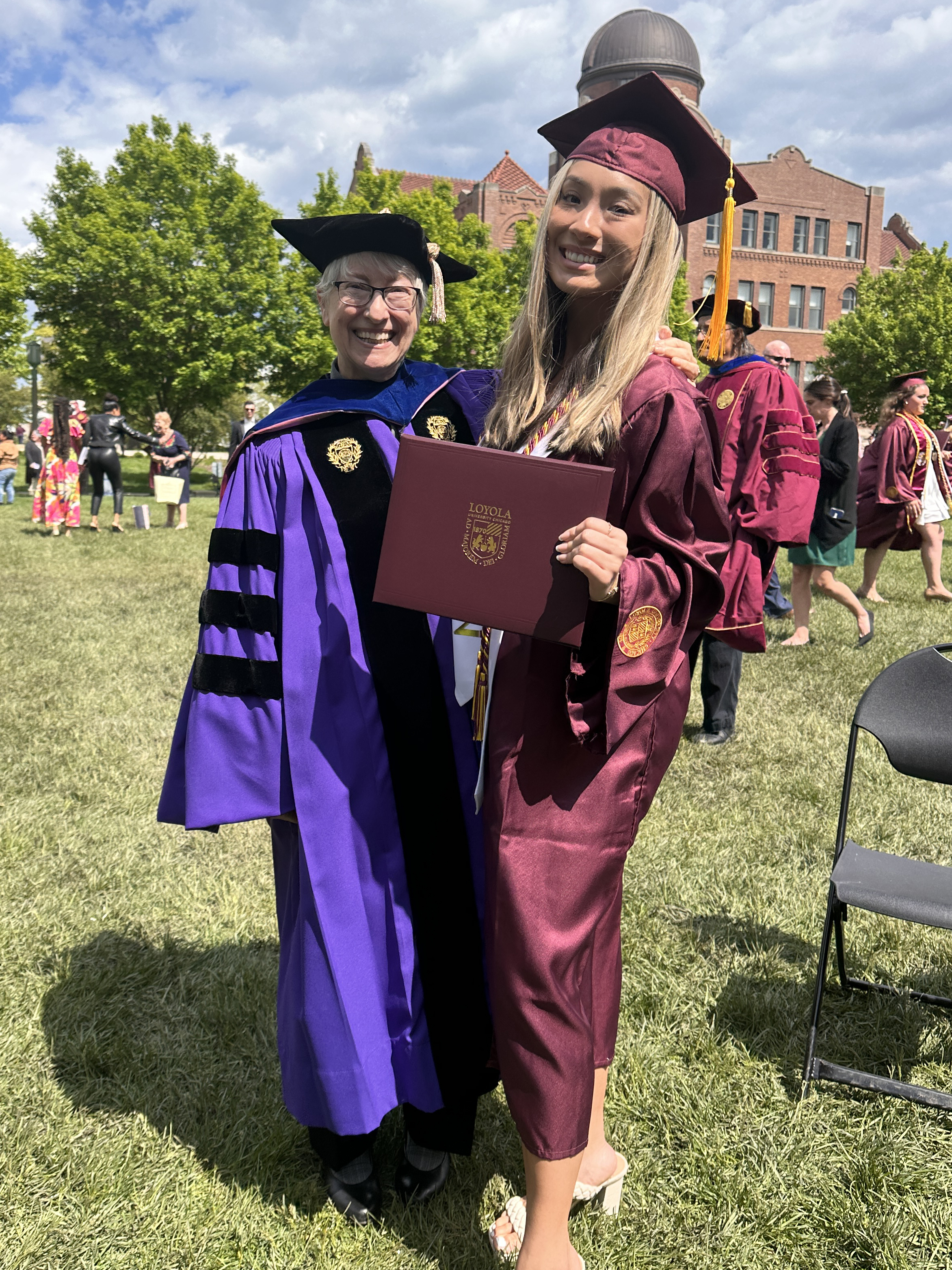 Sealia Sun Gross and Theresa Gross-Diaz, Spring 2024 Graduation